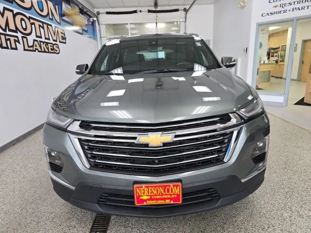 Used 2023 Chevrolet Traverse 1LT with VIN 1GNEVGKW9PJ283804 for sale in Detroit Lakes, Minnesota