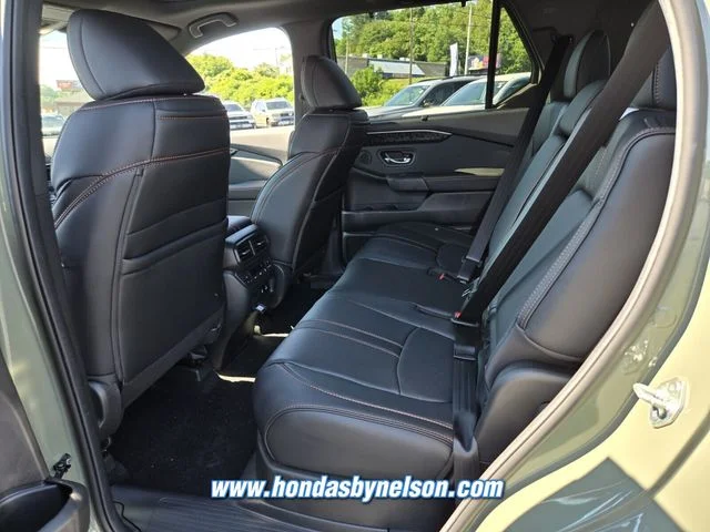 New 2026 Ash Green Metallic Honda TrailSport Elite Blackout image 7