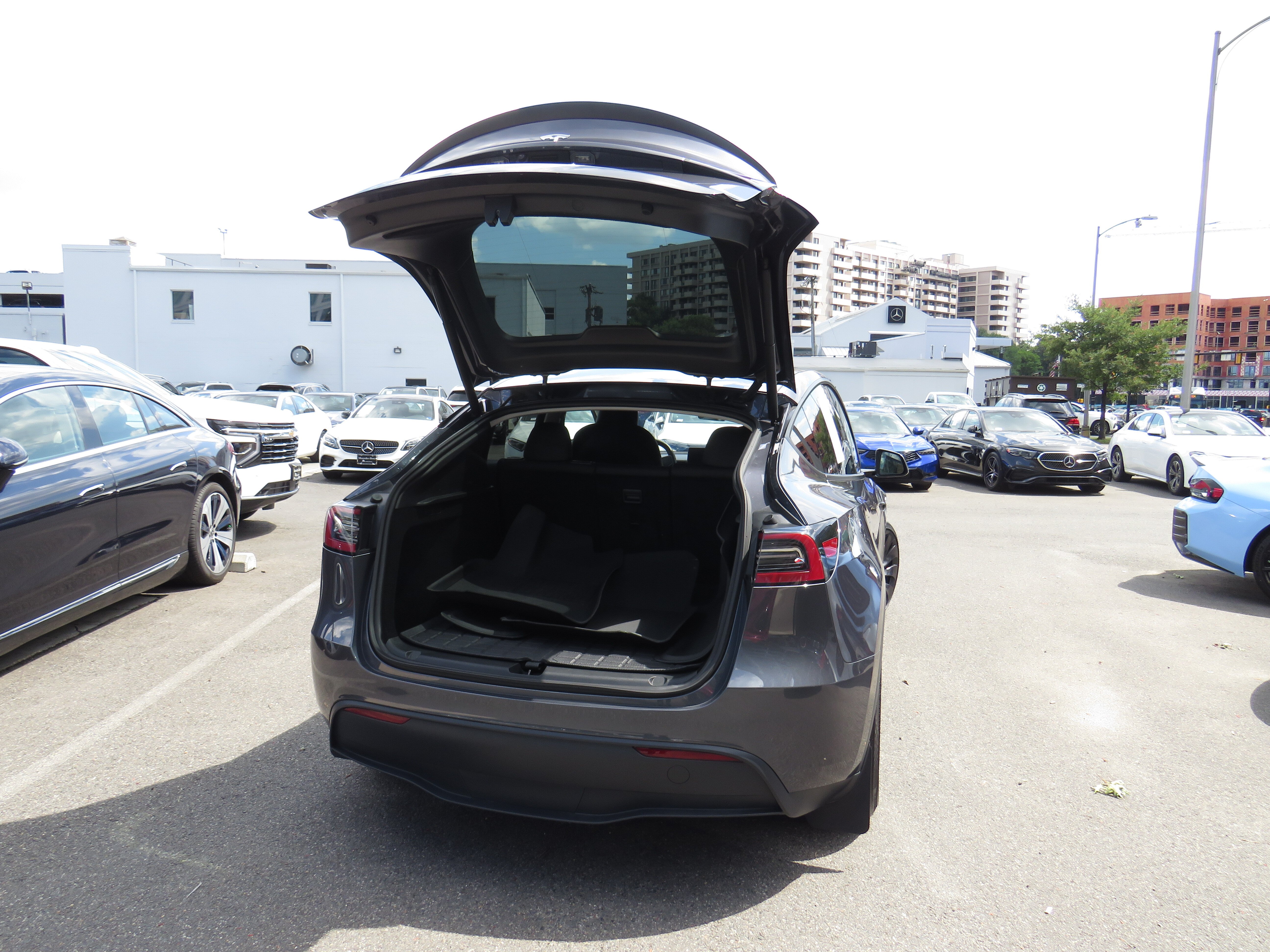 Used 2023 Midnight Silver Metallic Tesla Performance image 27