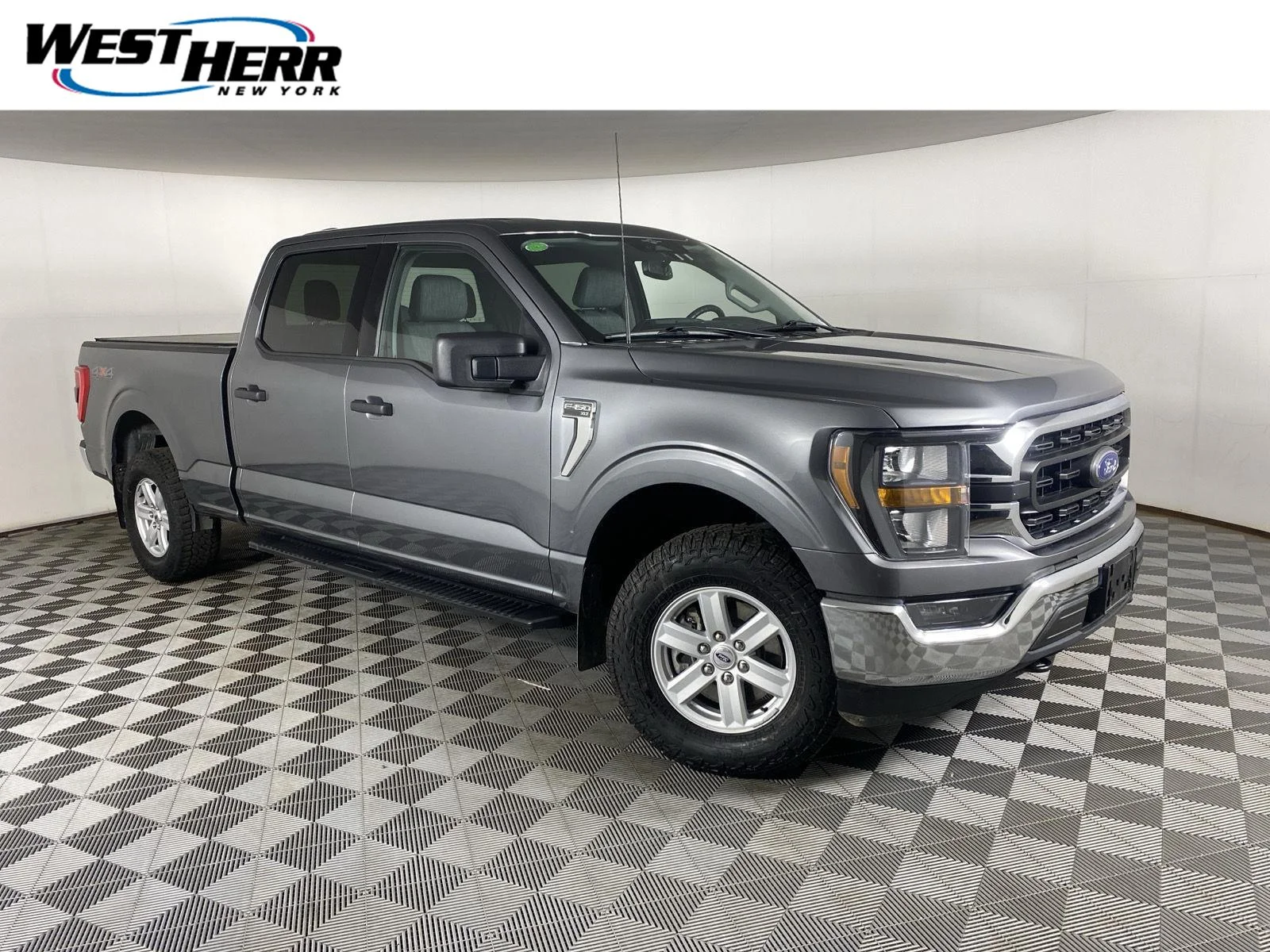 Used 2023 Carbonized Gray Ford XLT image 1