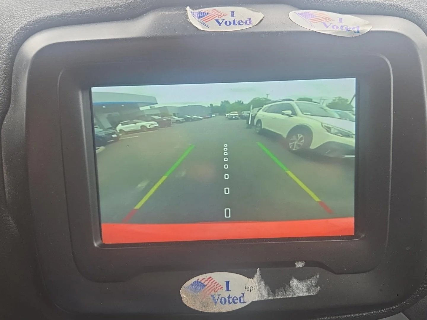 Used 2021 Orange Jeep Latitude image 5