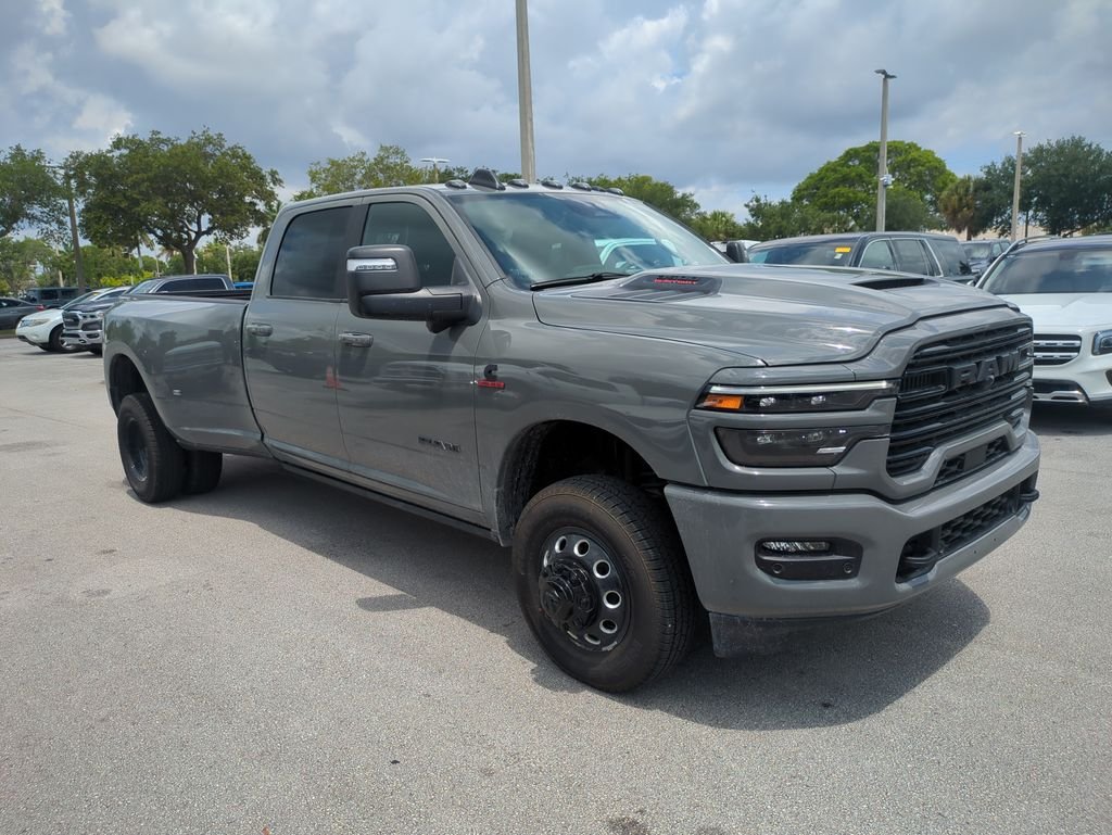 New 2026 Ceramic Gray Clear-Coat Exterior Paint RAM Laramie image 1