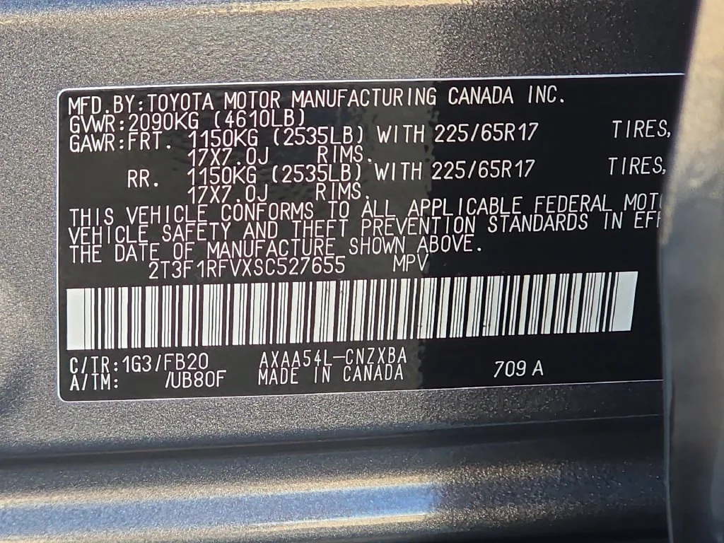 Used 2025 Gray Toyota LE image 23