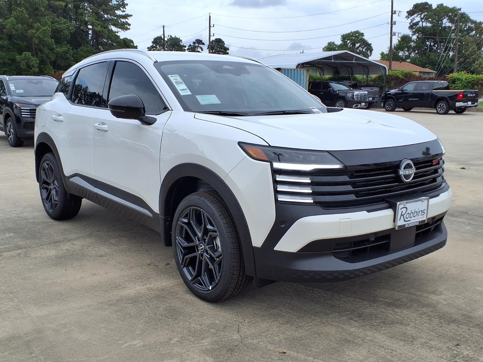2026 Nissan Kicks SR White at Robbins Nissan
