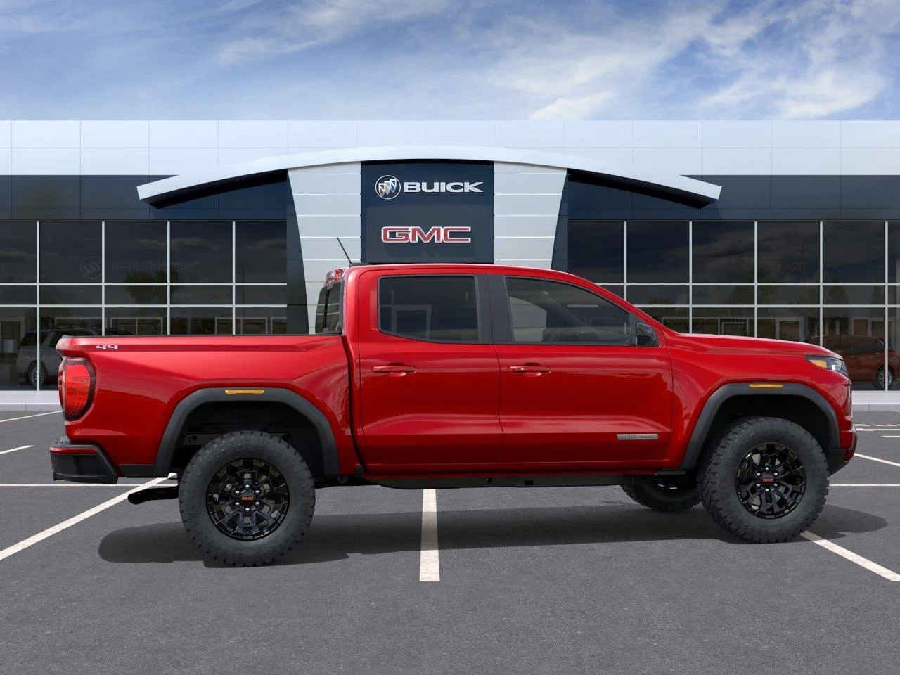 New 2026 Volcanic Red Tintcoat GMC Elevation image 5