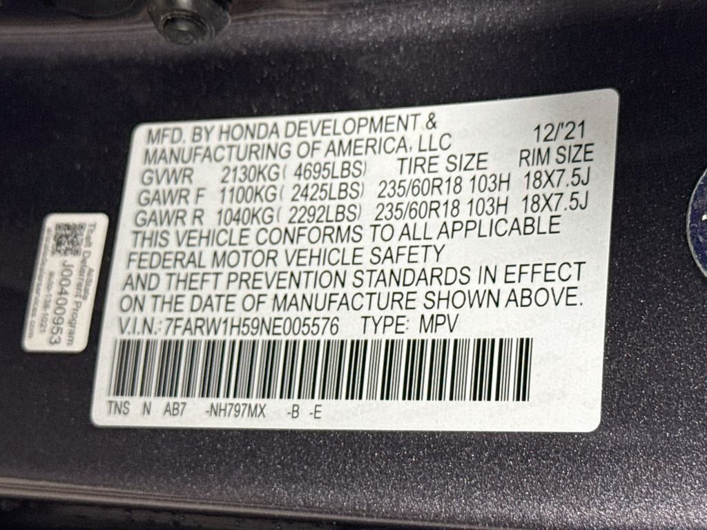 Used 2022 Gry Honda EX image 32