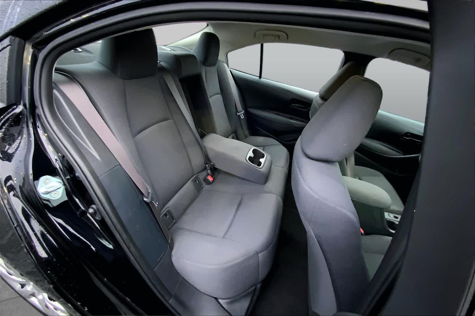 Used 2024 Midnight Black Metallic Toyota LE image 19