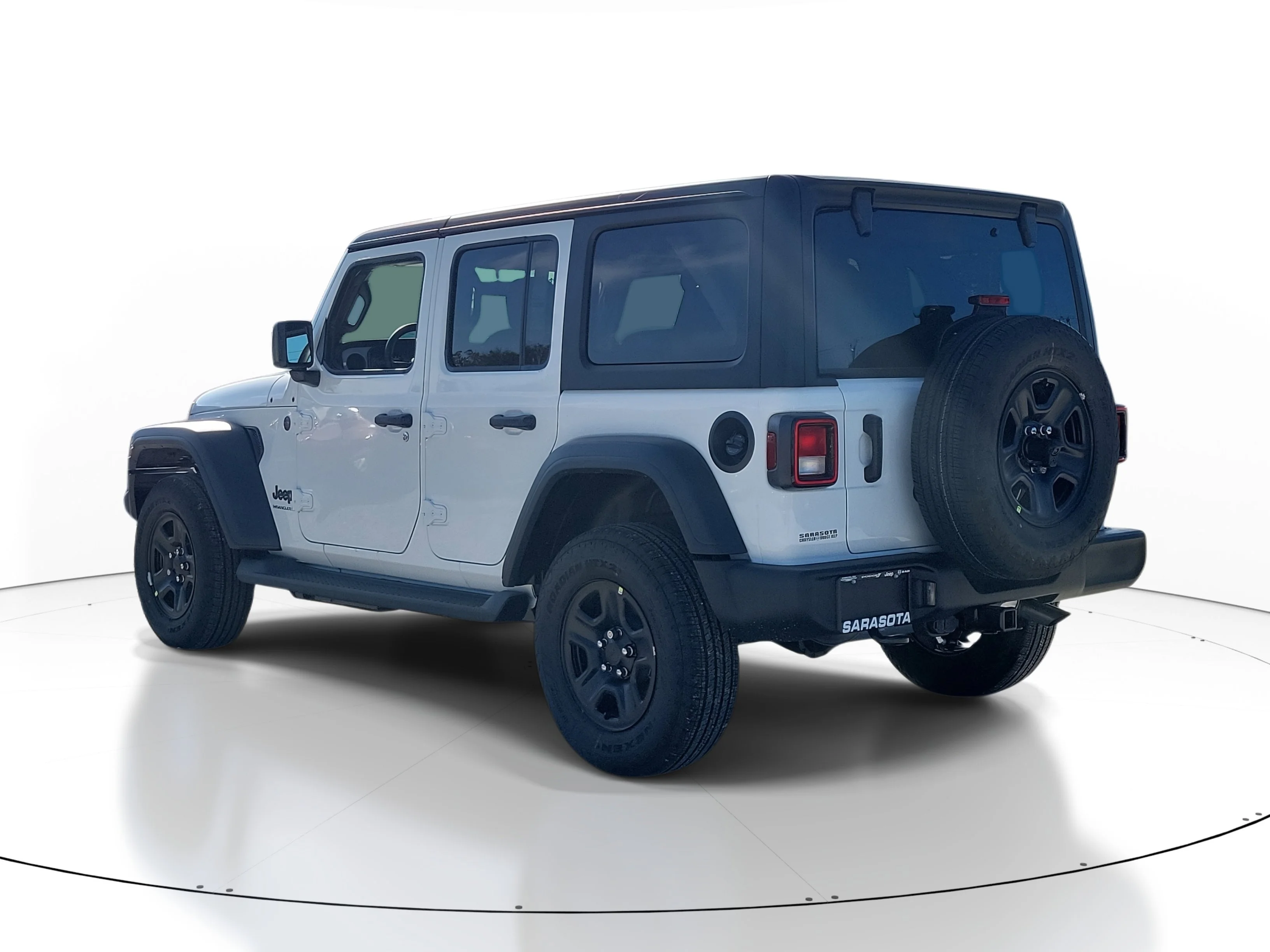 New 2026 Bright White Clearcoat Jeep Sport image 4