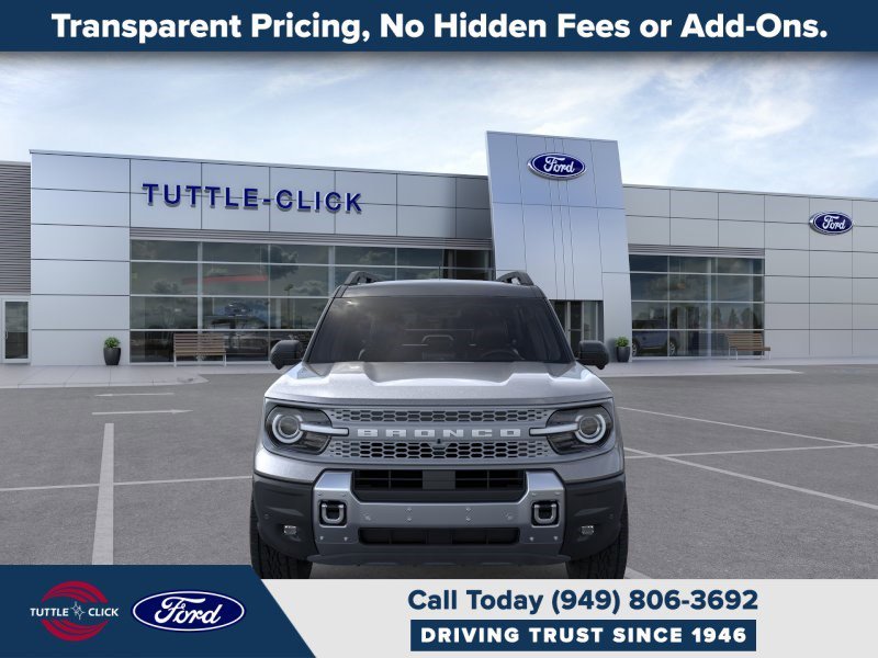 New 2025 Carbonized Gray Metallic Ford Badlands image 6