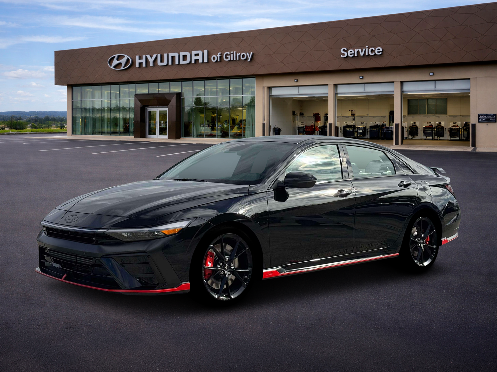 New 2026 Black Hyundai Sedan image 2