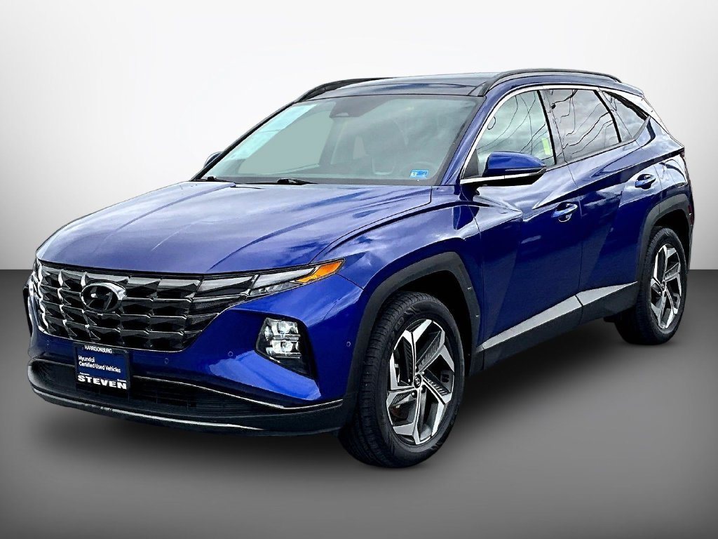 Certified Used 2024 Blue Hyundai Limited image 3