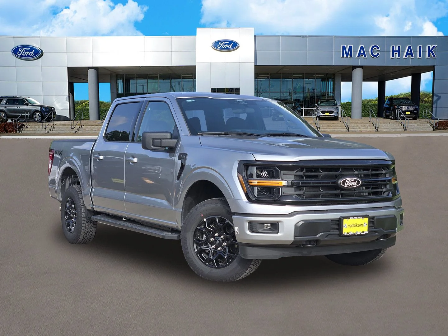 New 2026 Iconic Silver Metallic Ford XLT image 1