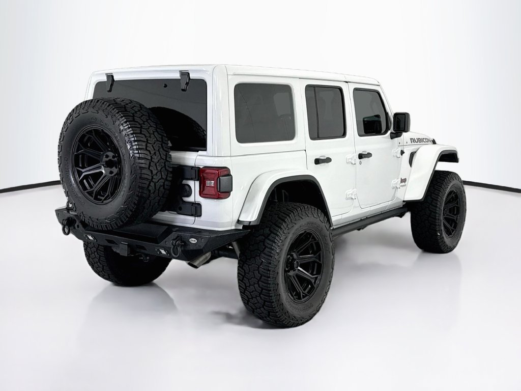 Used 2020 Bright White Clearcoat Jeep Unlimited Rubicon image 5