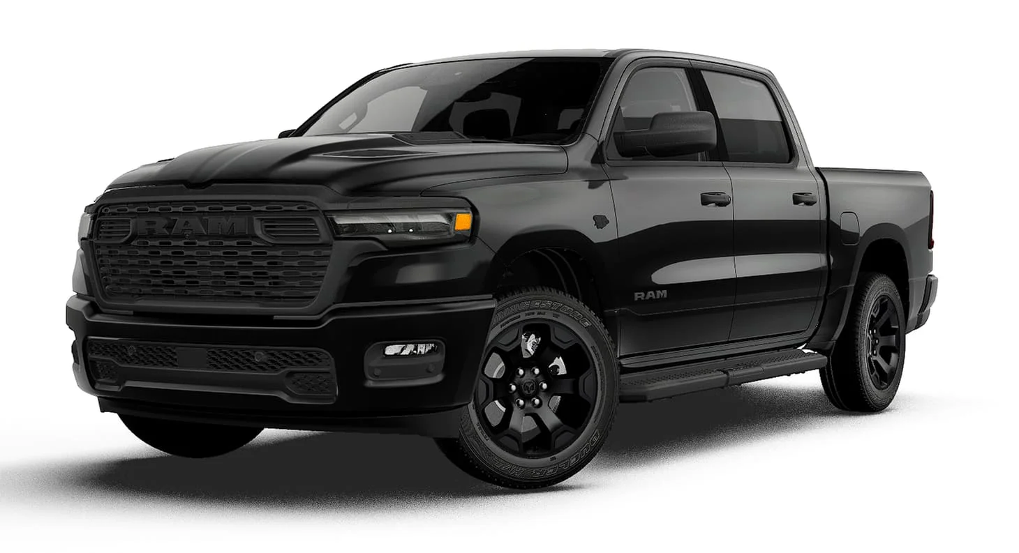 New 2027 Diamond Black Crystal Pearl-Coat Exterior Paint RAM  image 1