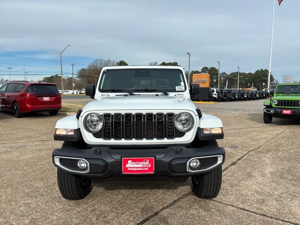 New 2026 Bright White Clear-Coat Exterior Paint Jeep Sport S image 9