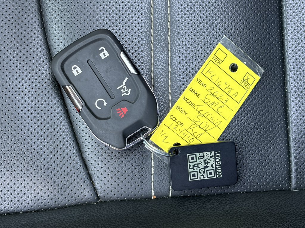 Used 2023 Volcanic Red Tintcoat GMC Denali image 24