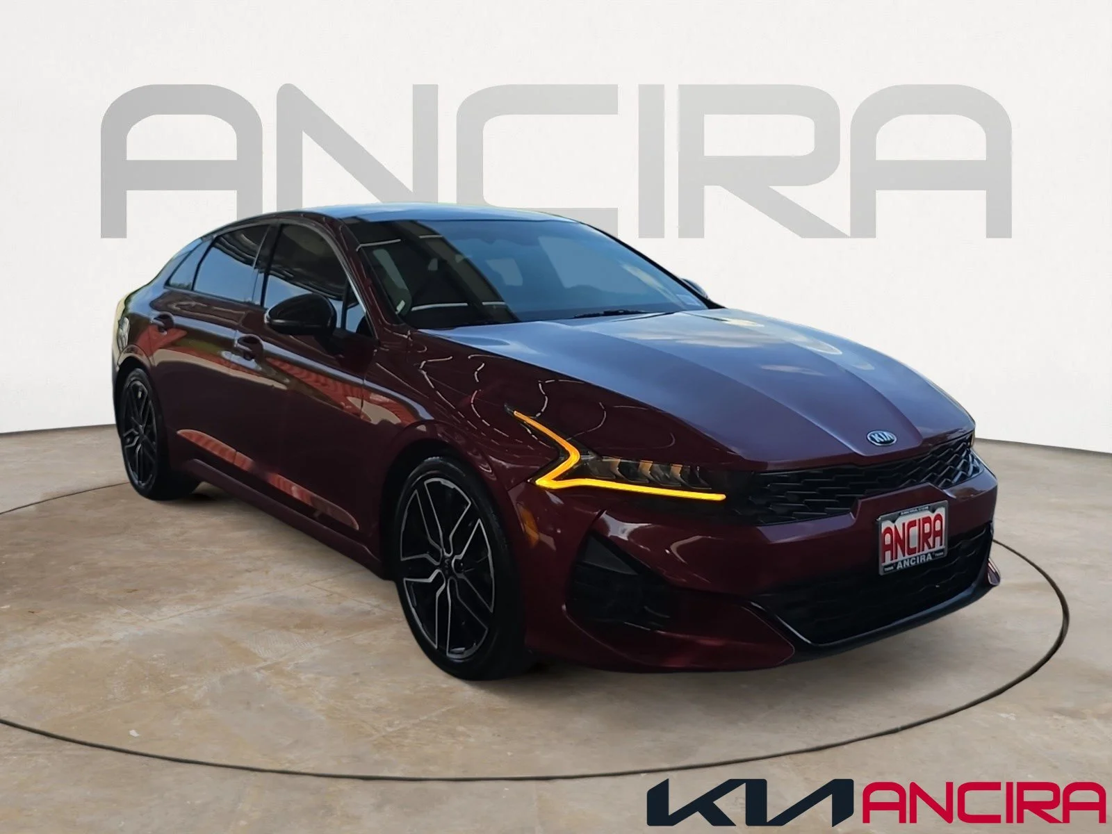 Used 2021 Passion Red Kia GT image 1