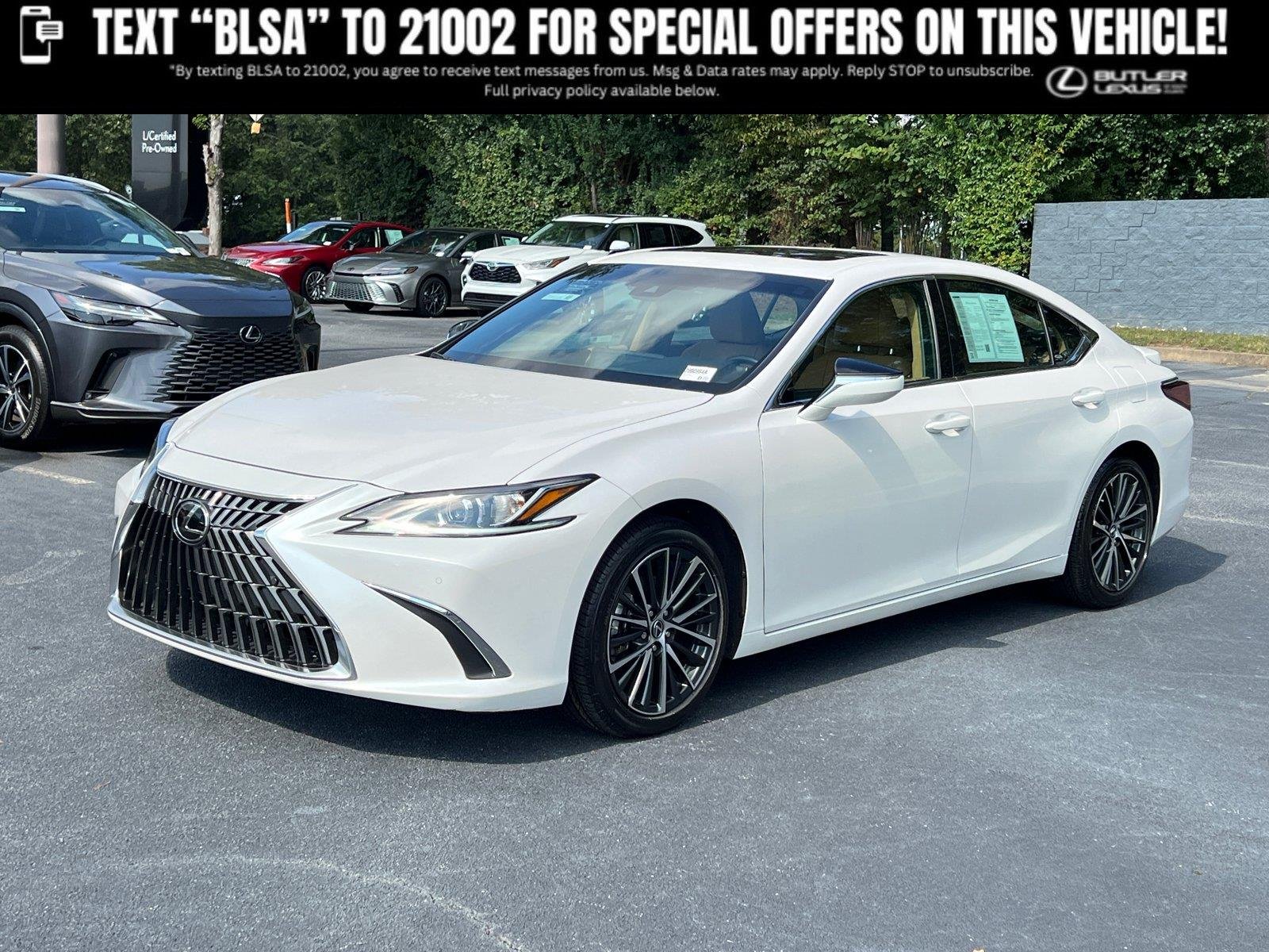 Used 2025 Eminent White Pearl Lexus ES 300h image 1