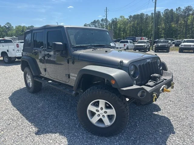 Used 2016 Jeep Wrangler Unlimited Sport S with VIN 1C4BJWDGXGL339695 for sale in Pell City, AL