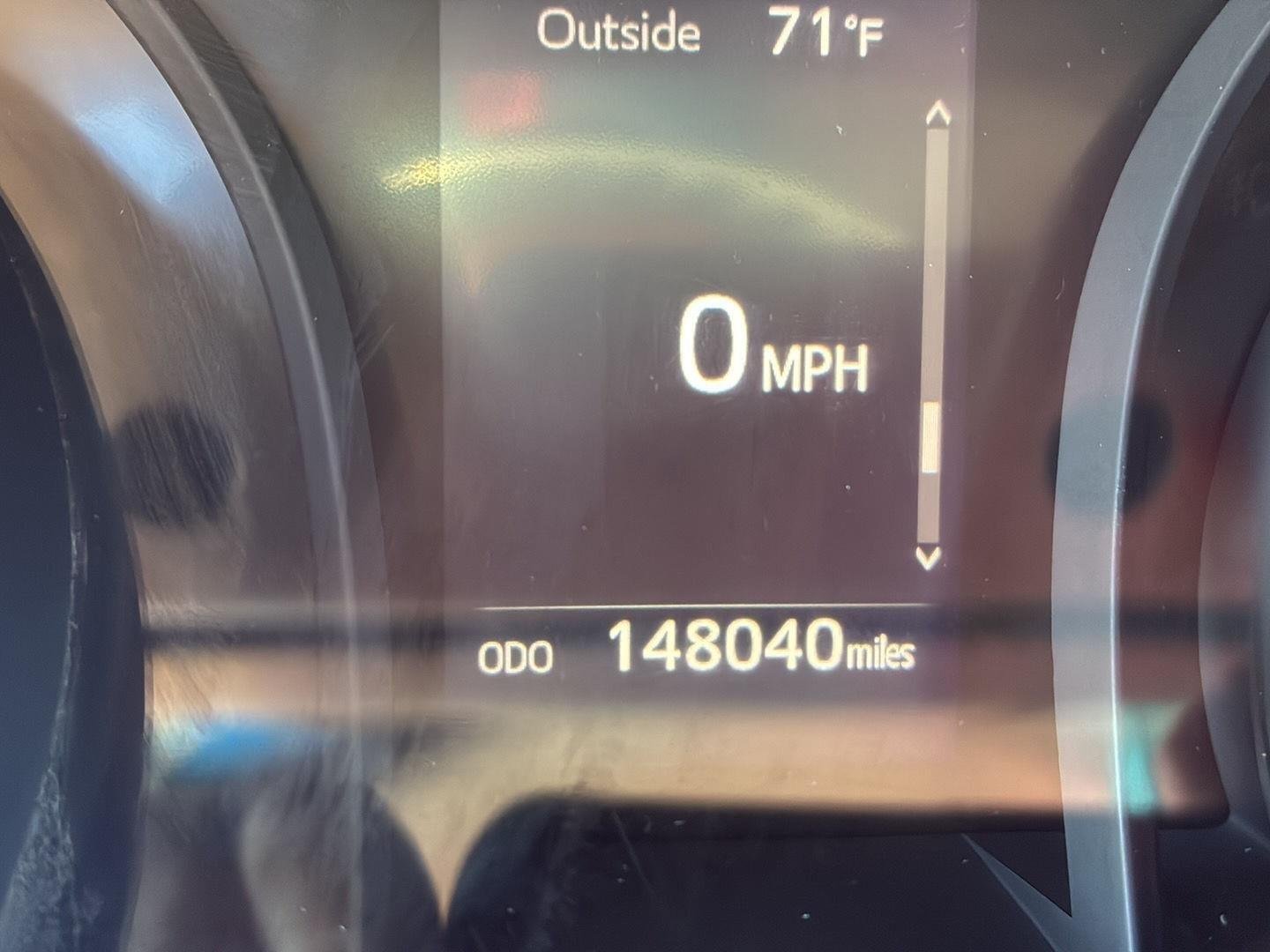 Used 2018 Celestial Silver Metallic Toyota SE image 2