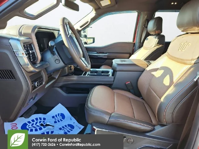 New 2027 Ruby Red Metallic Tinted Clearcoat Ford F-350® King Ranch® image 43