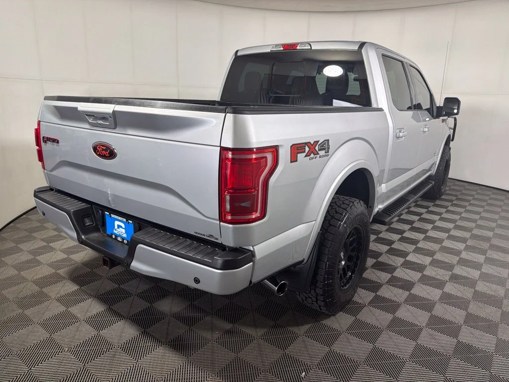 Used 2015 Ingot Silver Metallic Ford Lariat image 8