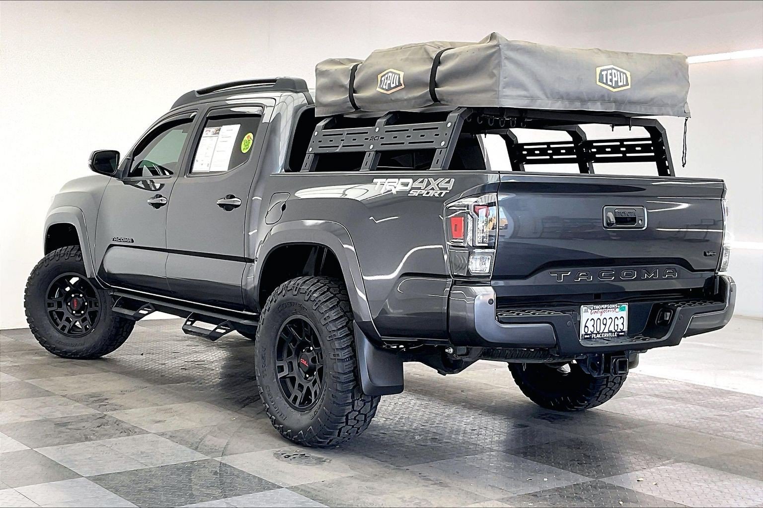 Used 2021 Magnetic Gray Metallic Toyota TRD Sport image 10