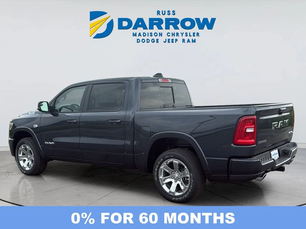 New 2026 Forged Blue Metallic Exterior Paint RAM Big Horn/Lone Star image 3