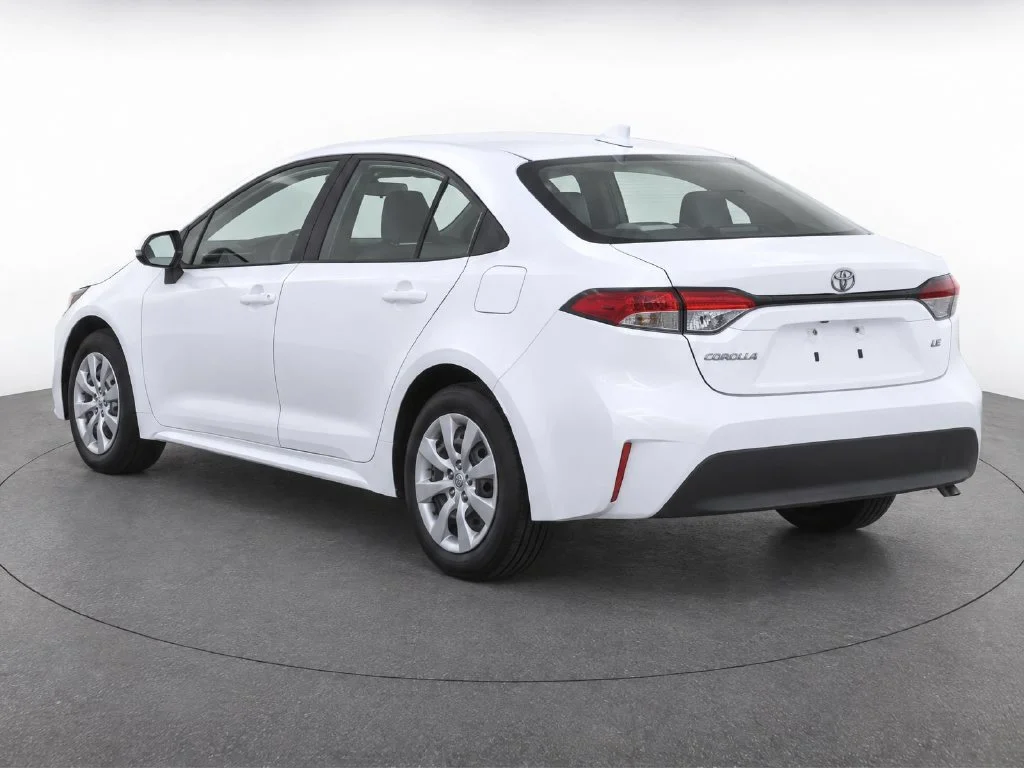 Used 2023 White Toyota LE image 4