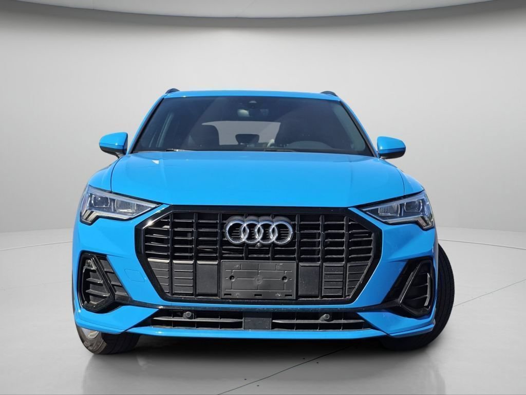Used 2022 Blue Audi Premium Plus image 3