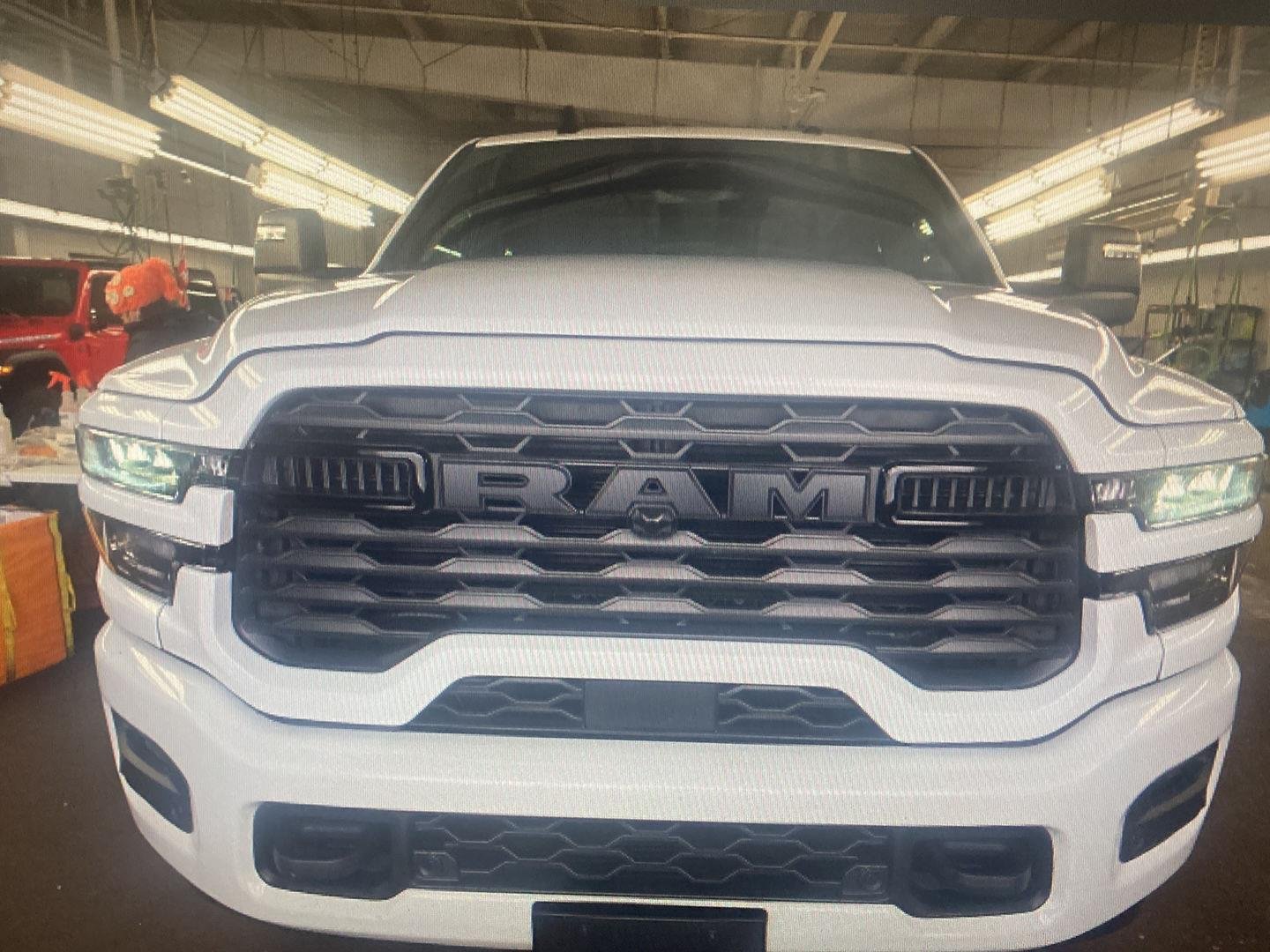 Used 2025 Bright White Clearcoat Ram Big Horn image 4