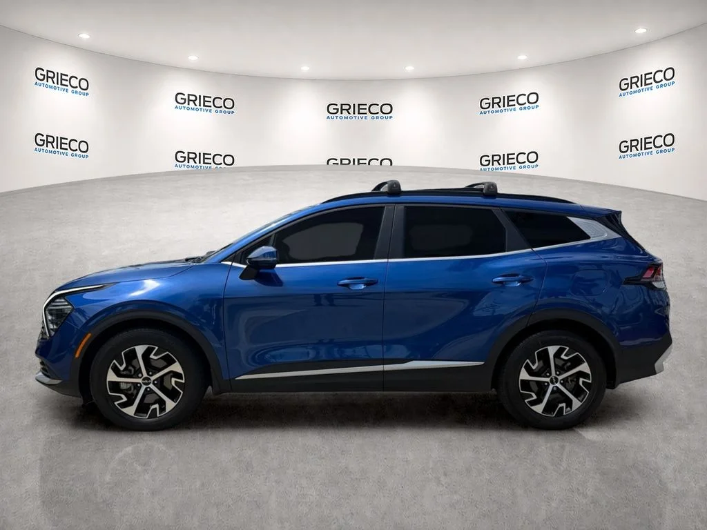 Used 2025 Blue Kia EX image 4