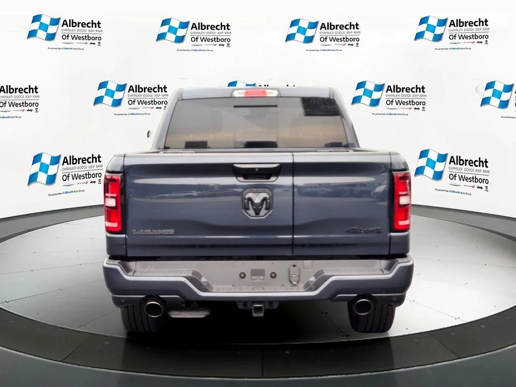New 2026 Forged Blue Metallic Exterior Paint RAM Laramie image 4