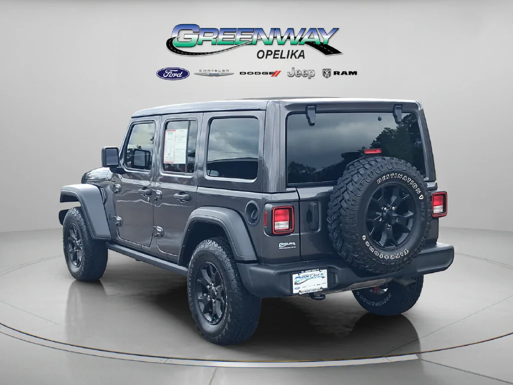 Used 2022 Gray Jeep Unlimited Willys image 5