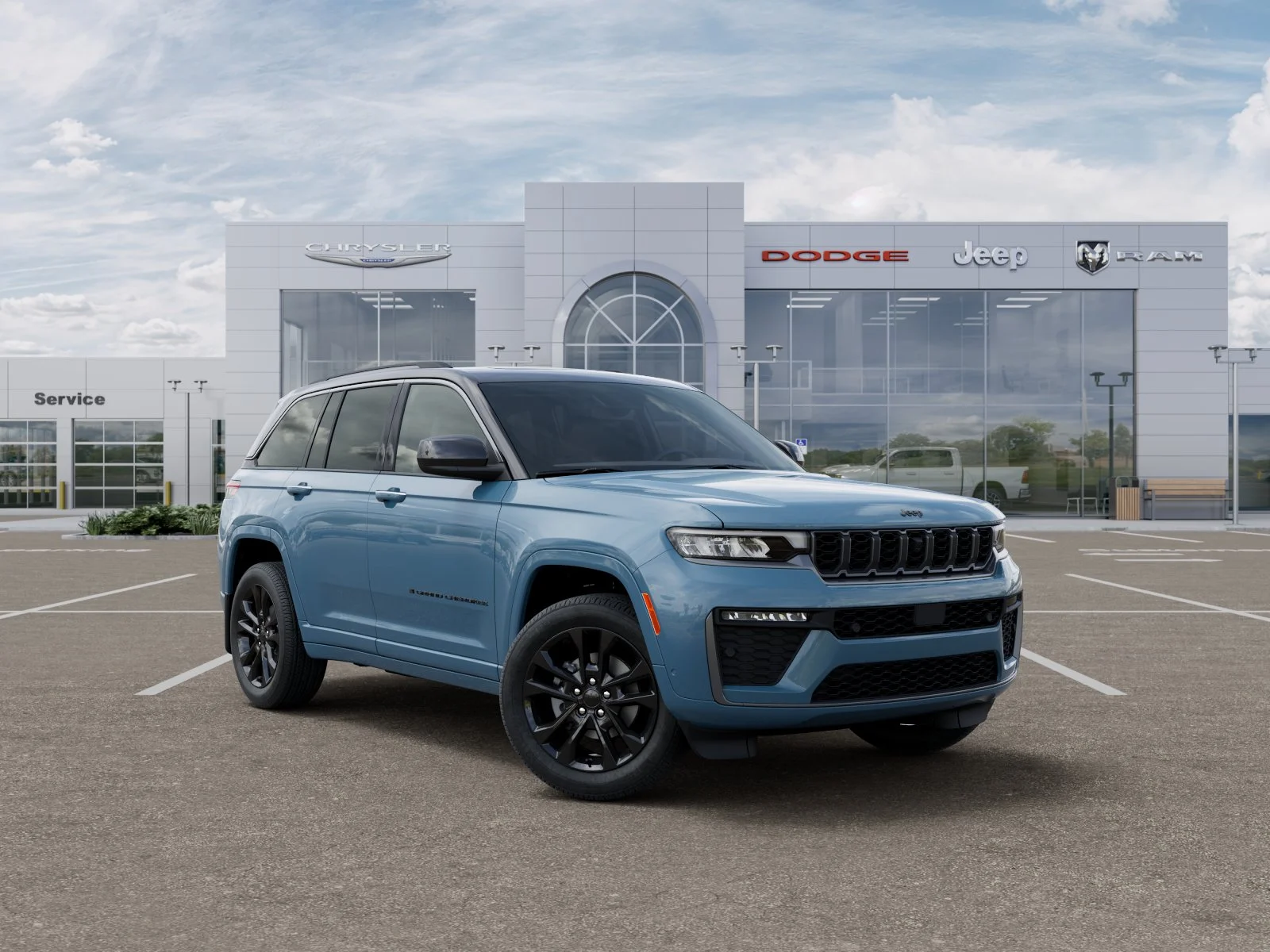 New 2026 Steel Blue Jeep Limited Reserve image 33
