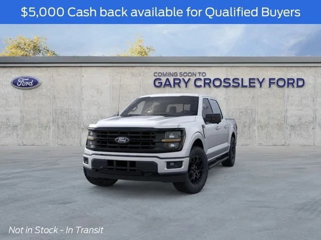 New 2026 Iconic Silver Metallic Ford XLT image 2