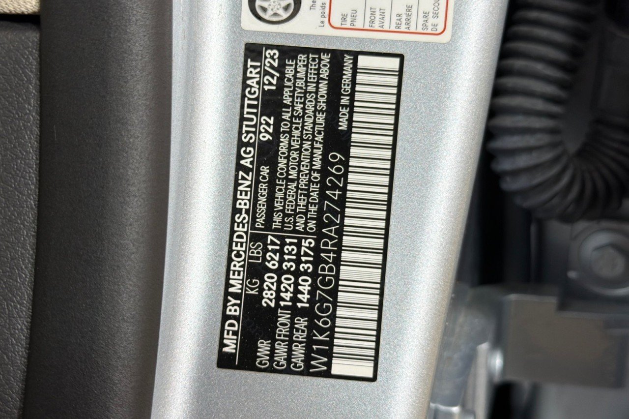 Certified Used 2024 Cirrus Silver Metallic Mercedes-Benz S 580 image 27