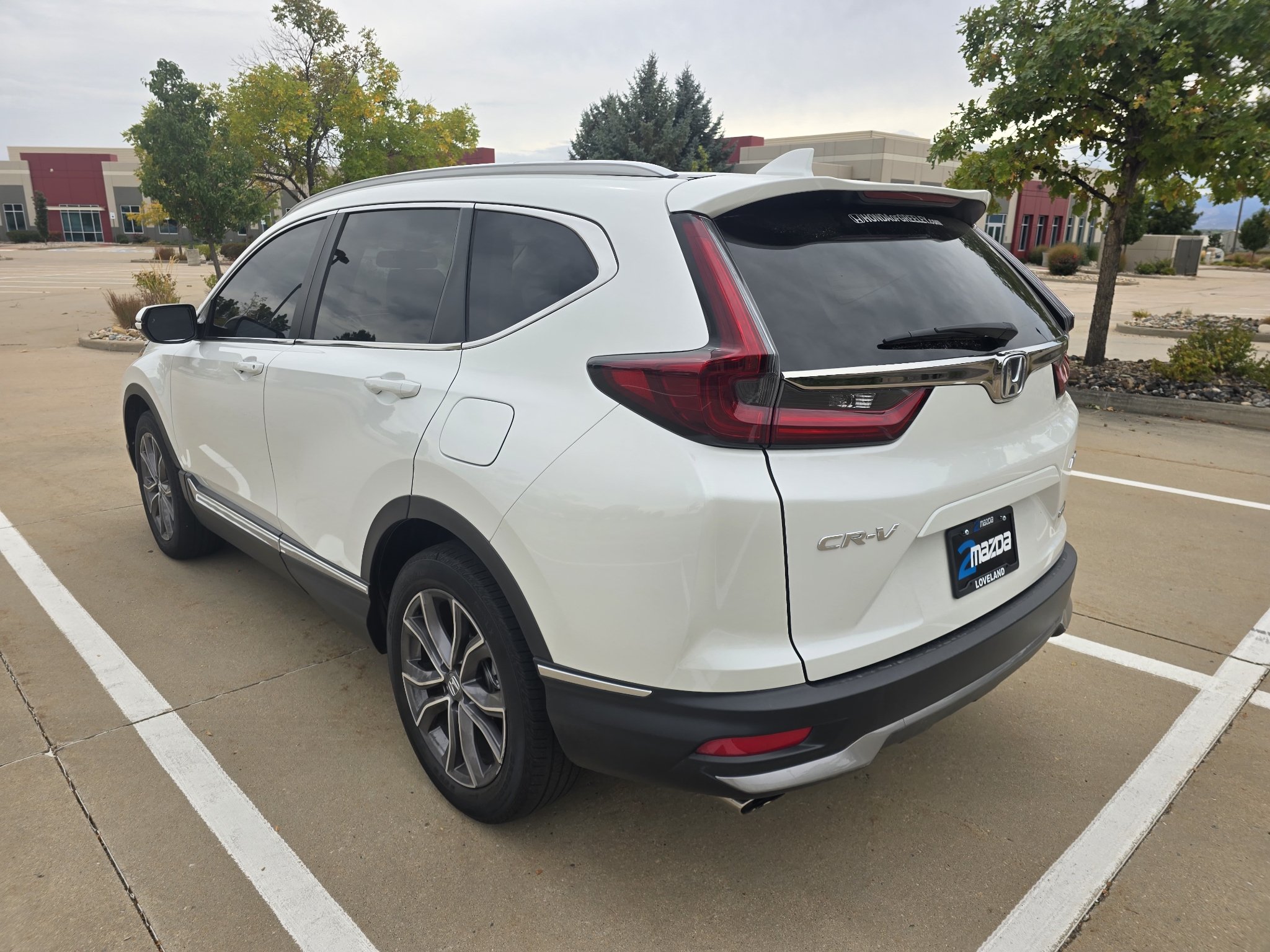 Used 2021 Platinum White Pearl Honda Touring image 3