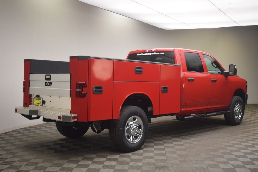 New 2026 Flame Red Clear-Coat Exterior Paint RAM Tradesman image 6