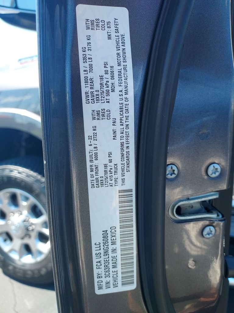 Used 2022 Gray Ram Laramie image 25