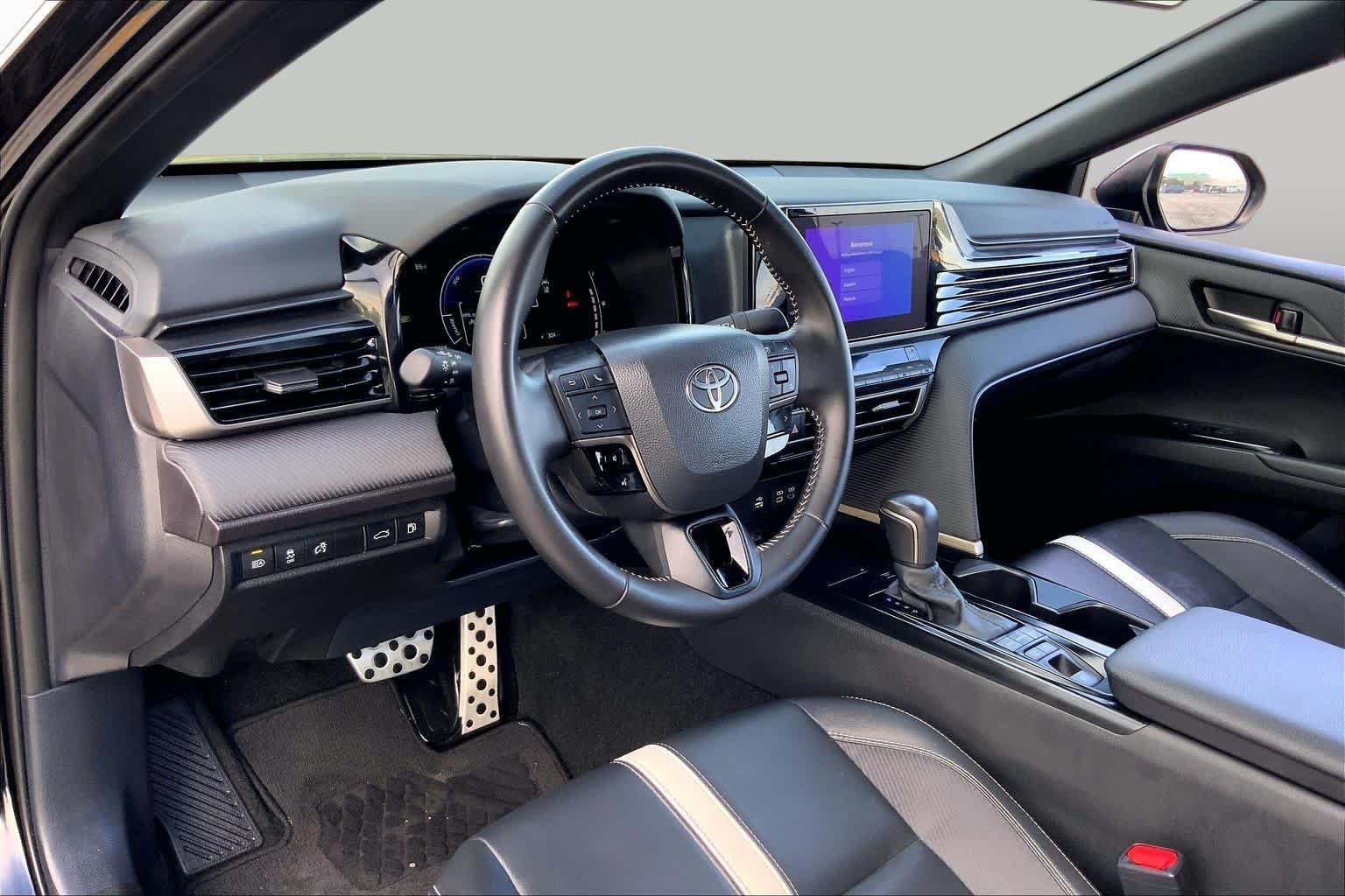 Certified Used 2025 Midnight Black Metallic Toyota SE image 17