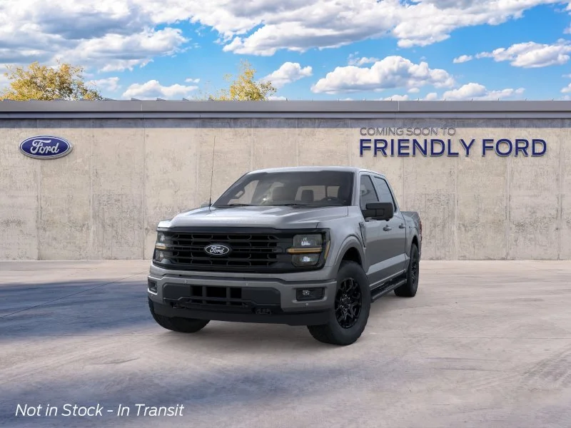 New 2026 Carbonized Gray Metallic Ford XLT image 2