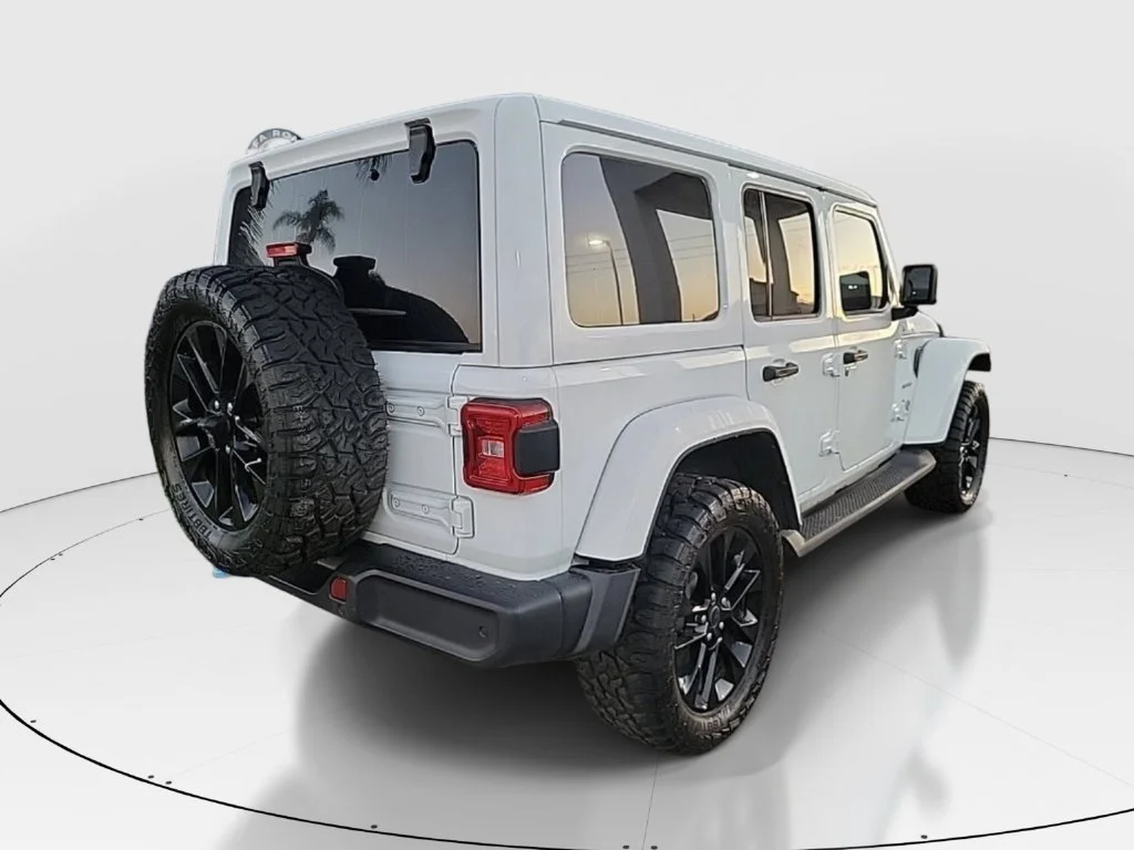 Used 2024 White Jeep Sahara 4xe image 7