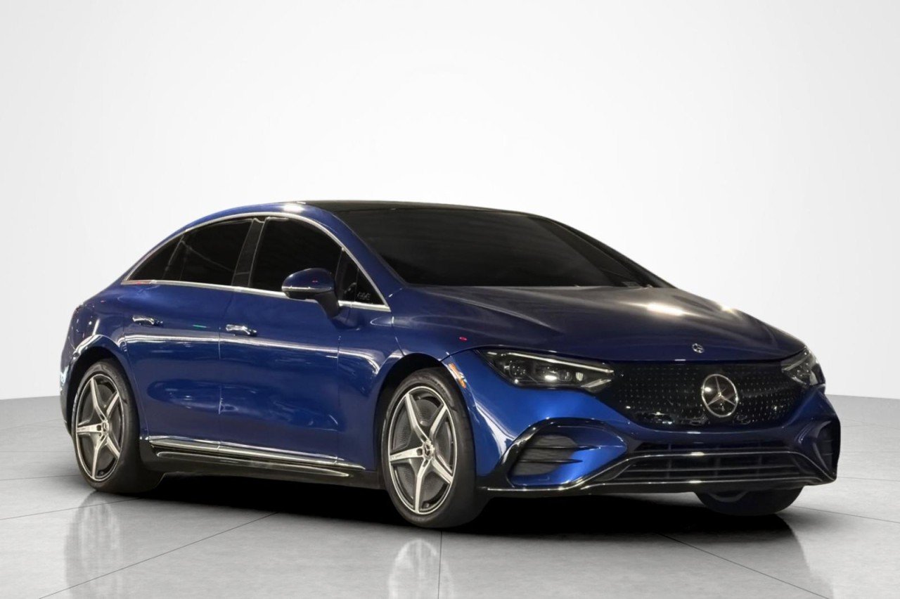 Certified Used 2023 Starling Blue Metallic Mercedes-Benz EQE 350+ image 7