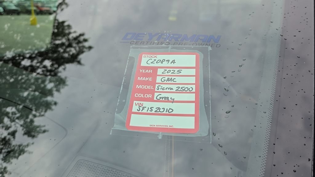 Used 2025 Sterling Metallic GMC AT4 image 29