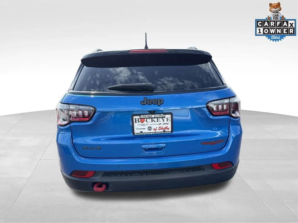 Used 2023 Blue Jeep Trailhawk image 4