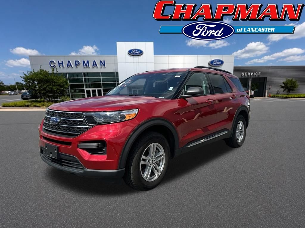Used 2023 Red Ford XLT image 1