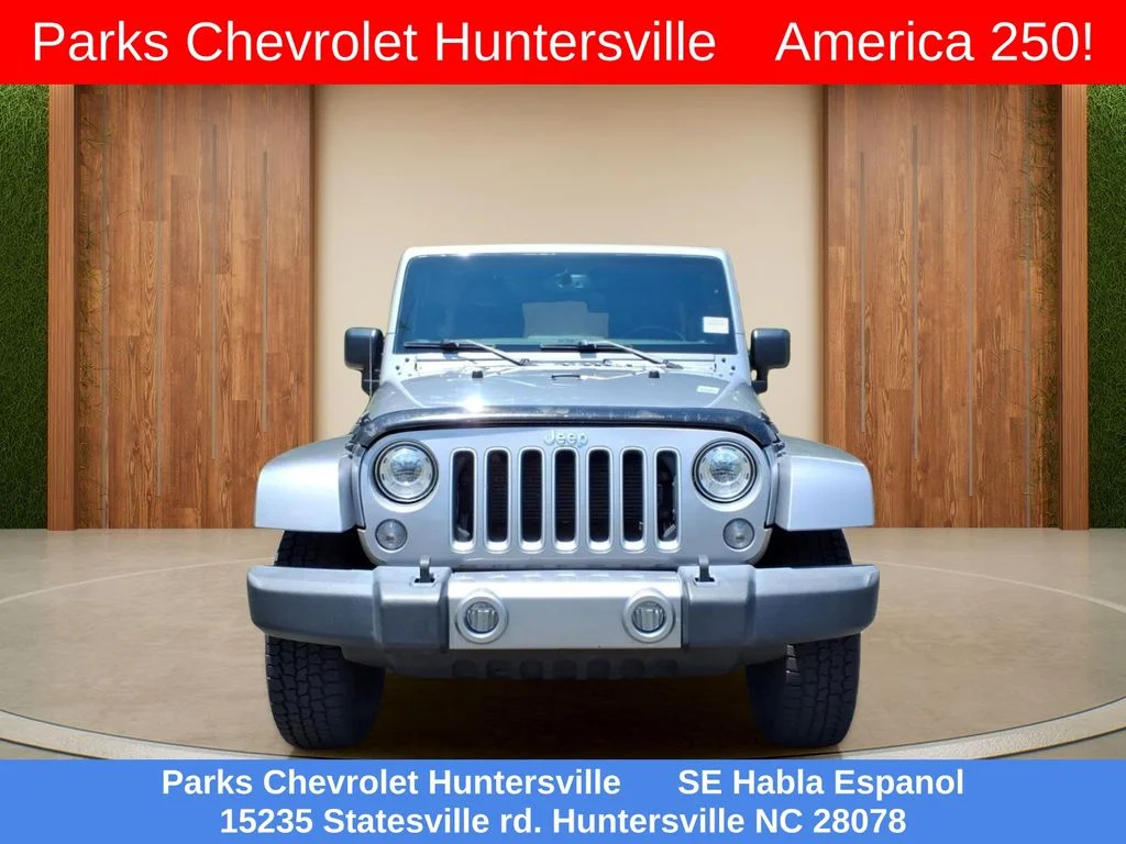 Certified Used 2017 Silver Jeep Unlimited Sahara image 2