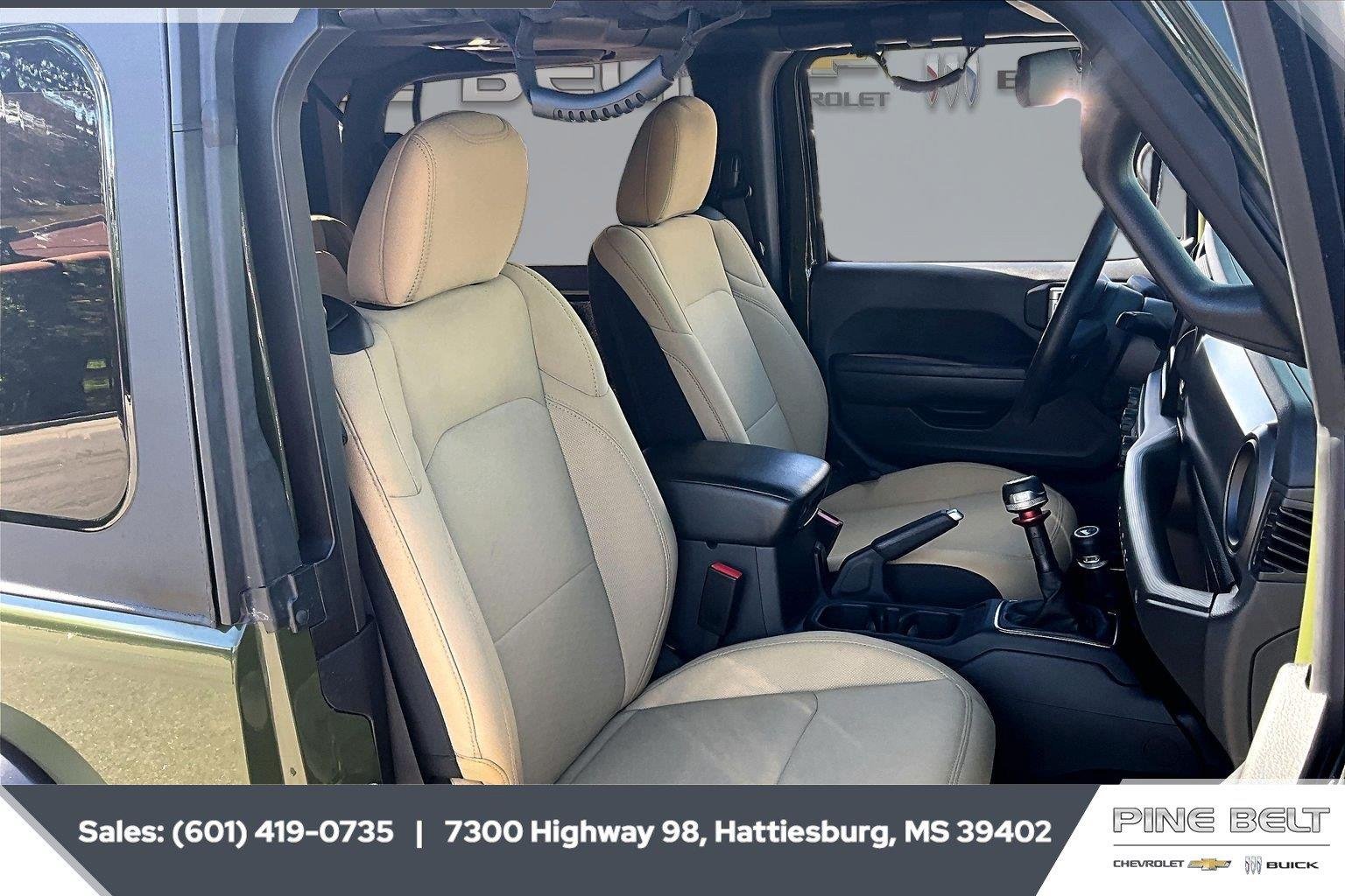 Used 2023 Green Jeep 2-Door Willys Sport 4x4 image 6