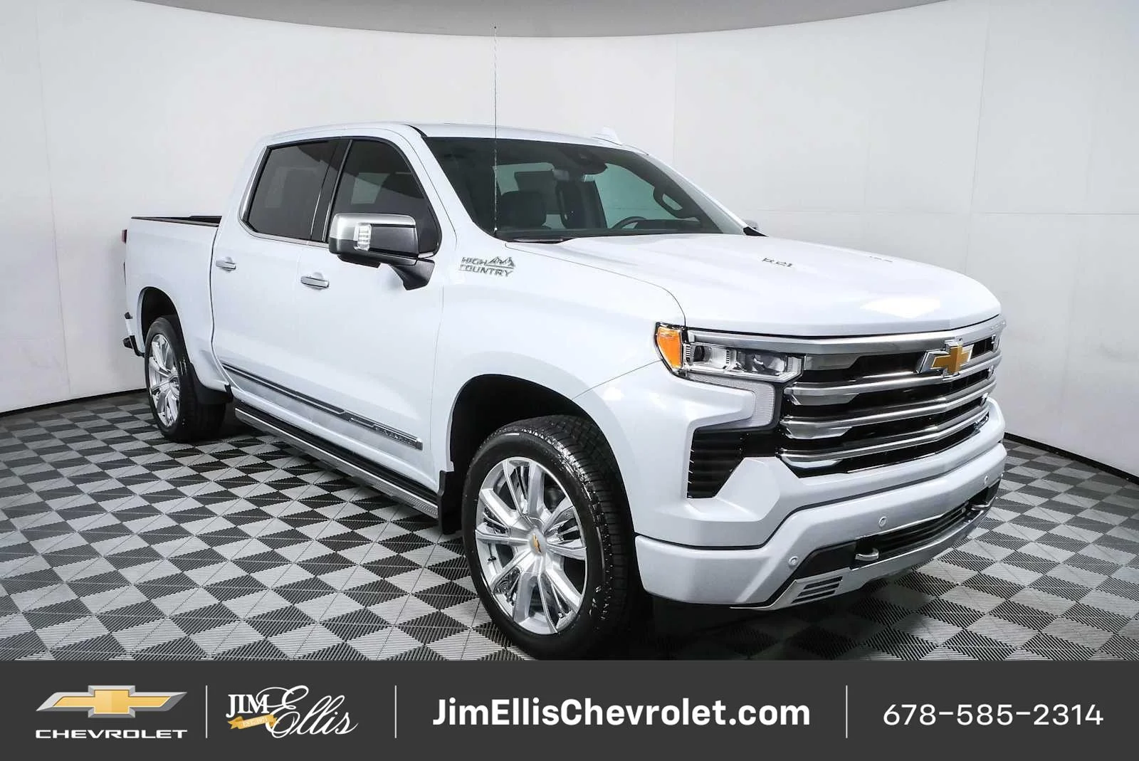 New 2026 Polar White Tricoat Chevrolet High Country image 1